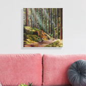 フォレストトレイルアドベンチャー キャンバスプリント (インサイチュ (リビング))