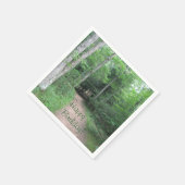 フォレストトレイル誕生日 スタンダードカクテルナプキン (角)