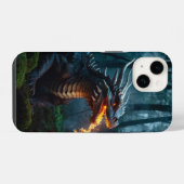 フォレストドラゴン iPhoneケース (裏面横)