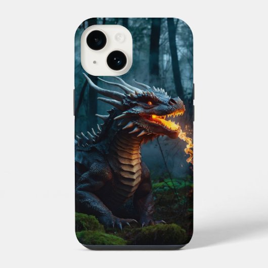 フォレストドラゴン iPhoneケース (裏面)