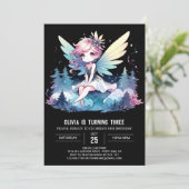 フォレストドリーミーフェアリー誕生日 招待状 (スタンド正面)