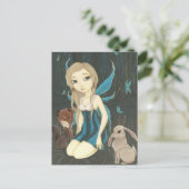 フォレストナイト – フェアリーのジャッカロープ葉書 ポストカード (スタンド正面)