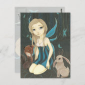 フォレストナイト – フェアリーのジャッカロープ葉書 ポストカード (正面/裏面)