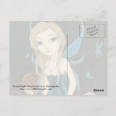 フォレストナイト – フェアリーのジャッカロープ葉書 ポストカード (裏面)