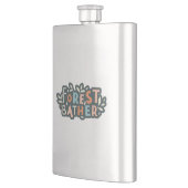 フォレストバザーカスタム文字 フラスク (左)