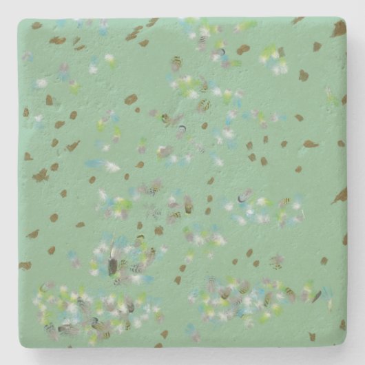 フォレストバードの石コースター ストーンコースター (正面)