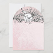 フォレストバードミュージカルウッドバラヴィンテージウェディング 招待状 (裏面)