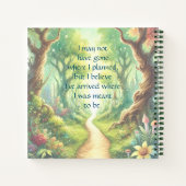 フォレストパスと引用文 ノートブック (裏面)