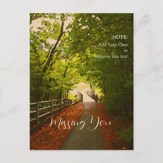 フォレストパス秋07 – ポストカード (正面)