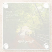 フォレストパス秋07 - Glass Coaster ガラスコースター (裏面)