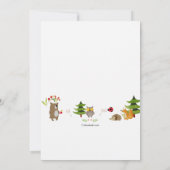 フォレストパルズ フォト招待状 招待状 (裏面)