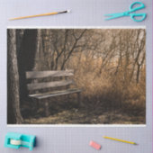 フォレストパークベンチデクページティッシュペーパー 薄葉紙 (クラフト)