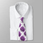 フォレストパープルハートリーフ結婚ツリー ネクタイ (タイ)