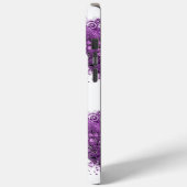 フォレストパープルハートリーフ結婚ツリー Case-Mate iPhoneケース (裏面 / 左)