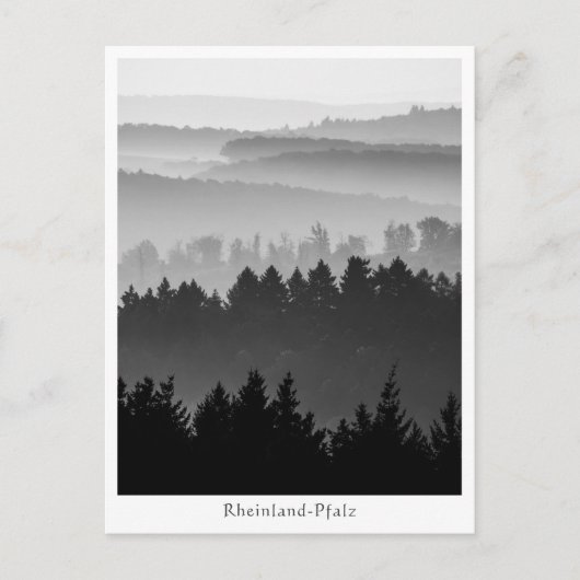 フォレストヒルズランドスケープ写真 ポストカード (正面)