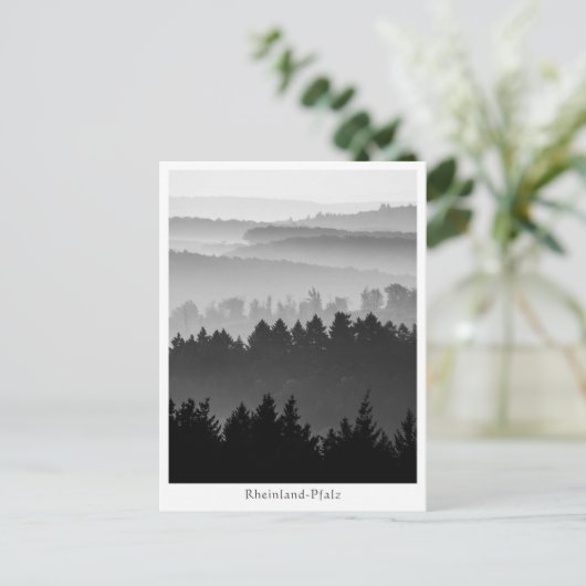 フォレストヒルズランドスケープ写真 ポストカード (スタンド正面)