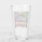 フォレストヒルズ、クイーンズ、ニューヨーク タンブラーグラス (裏面)