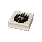 フォレストファミリーキャビン差出人住所 ラバースタンプ (スタンプ)