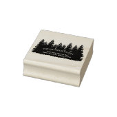 フォレストファミリー差出人住所 ラバースタンプ (スタンプ)