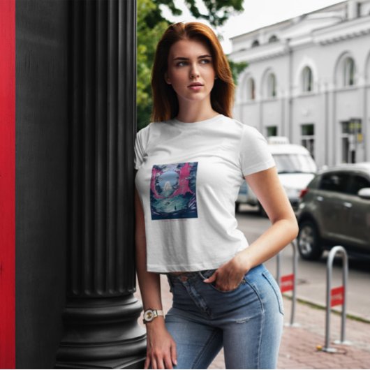 フォレストファンタジーの風景 Tシャツ