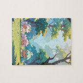 フォレストファンタジーガールパズル ジグソーパズル (横)