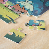 フォレストファンタジーガールパズル ジグソーパズル (側面)