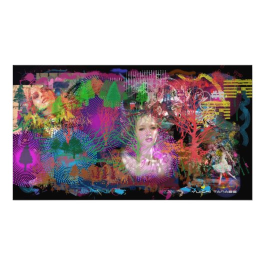 フォレストファンタジー フォトプリント            (正面)