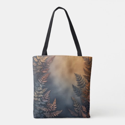 フォレストファーンウォーターカラートート トートバッグ (裏面)