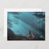 フォレストフェアリーファンタジーはがき ポストカード (正面/裏面)