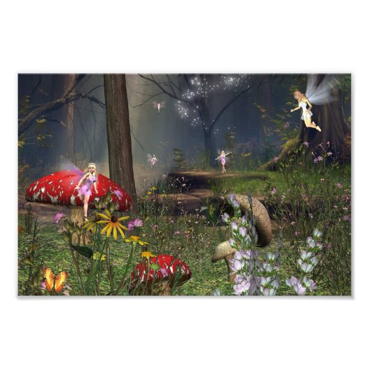 フォレストフェアリープリント フォトプリント            (正面)