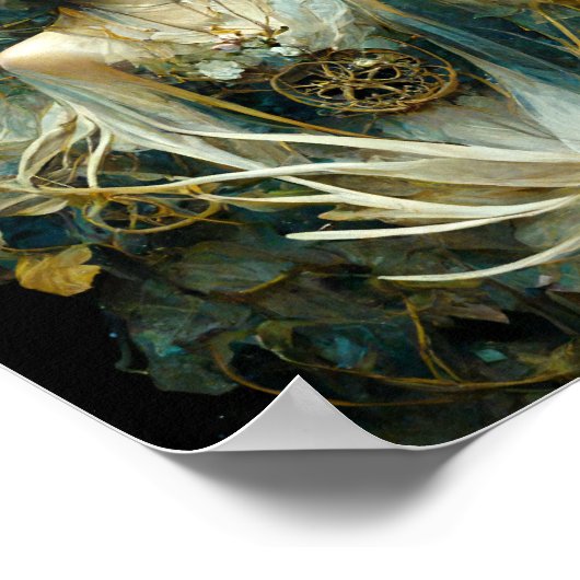 フォレストフェアリー妖精ファンタジーアートポスター ポスター (角)