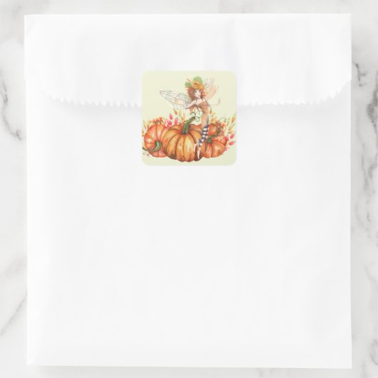 フォレストフェアリー&オータムカボキンブーケ スクエアシール (バッグ)