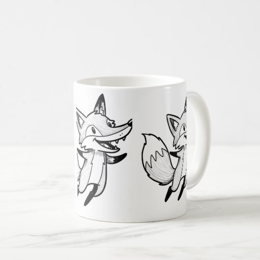 フォレストフォックス マグカップ (正面右)