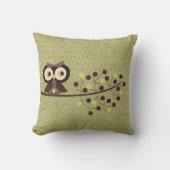 フォレストフクロウウッドランドフーットナイトソファ装飾用クッション クッション (正面)