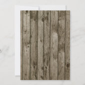 フォレストフクロウホリデ企業のークリスマスパーティー 招待状 (裏面)