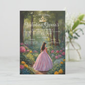 フォレストフラワーズキンセアニラ15アノス金ゴールドクラウン 招待状 (スタンド正面)