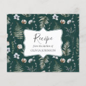 フォレストフラワー離れズフローラ植物学レシピカード (裏面)