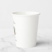 フォレストフレンズの最初の誕生日紙カップ 紙コップ (左)