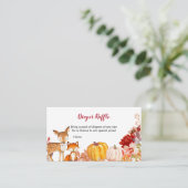 フォレストフレンズウッドランドおむつラッフル エンクロージャーカード (スタンド正面)