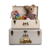 フォレストフレンズスリーピングベア子供部屋 シール