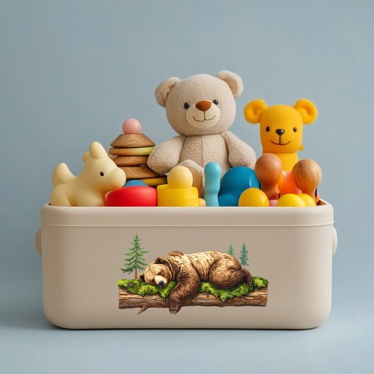 フォレストフレンズスリーピングベア子供部屋 シール