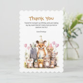 フォレストフレンズフラットサンキューカード サンキューカード (スタンド正面)