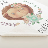 フォレストフレンズベビー鹿誕生統計 シェルパブランケット (3/4)