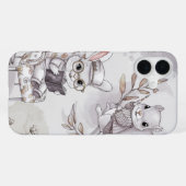 フォレストフレンズ勉強 iPhoneケース (裏面横)