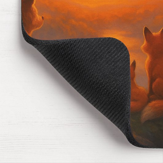 フォレストフレンズ日の出マウスパッド マウスパッド (コーナー)