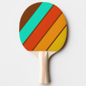 フォレストフロアはっきりしたストライプの霧 卓球ラケット (裏面)