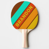 フォレストフロアはっきりしたフォグストライプの（名前） 卓球ラケット (裏面)