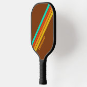 フォレストフロアストライプのの霧(名前) ピックルボールラケット (左)
