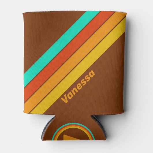 フォレストフロアフォグストライプの名前 缶クーラー (正面)