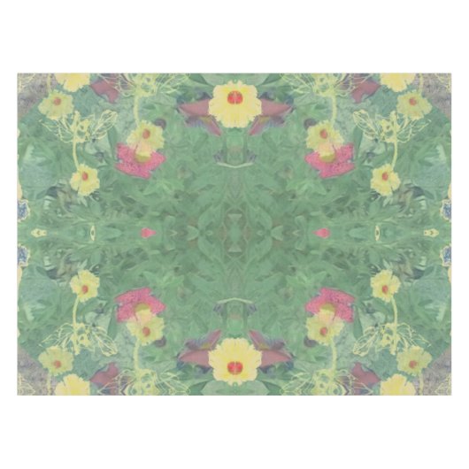 フォレストフロアフローラテーブルクロス テーブルクロス (正面(横))